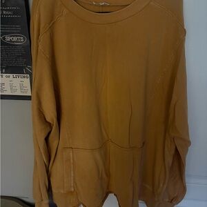 Easel Women's Warm Tan Sweatshirt